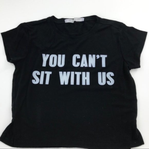 Bluenotes Mean Girls Crop Tee sz M - Picture 1 of 4